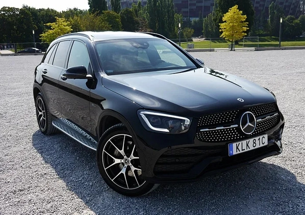 Mercedes-Benz GLC cena 215900 przebieg: 60870, rok produkcji 2021 z Małogoszcz małe 781